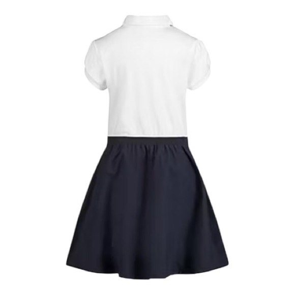 IZOD Girls Short Sleeve Cap Midi Shirt Dress-Size 6X - Picture 2 of 10